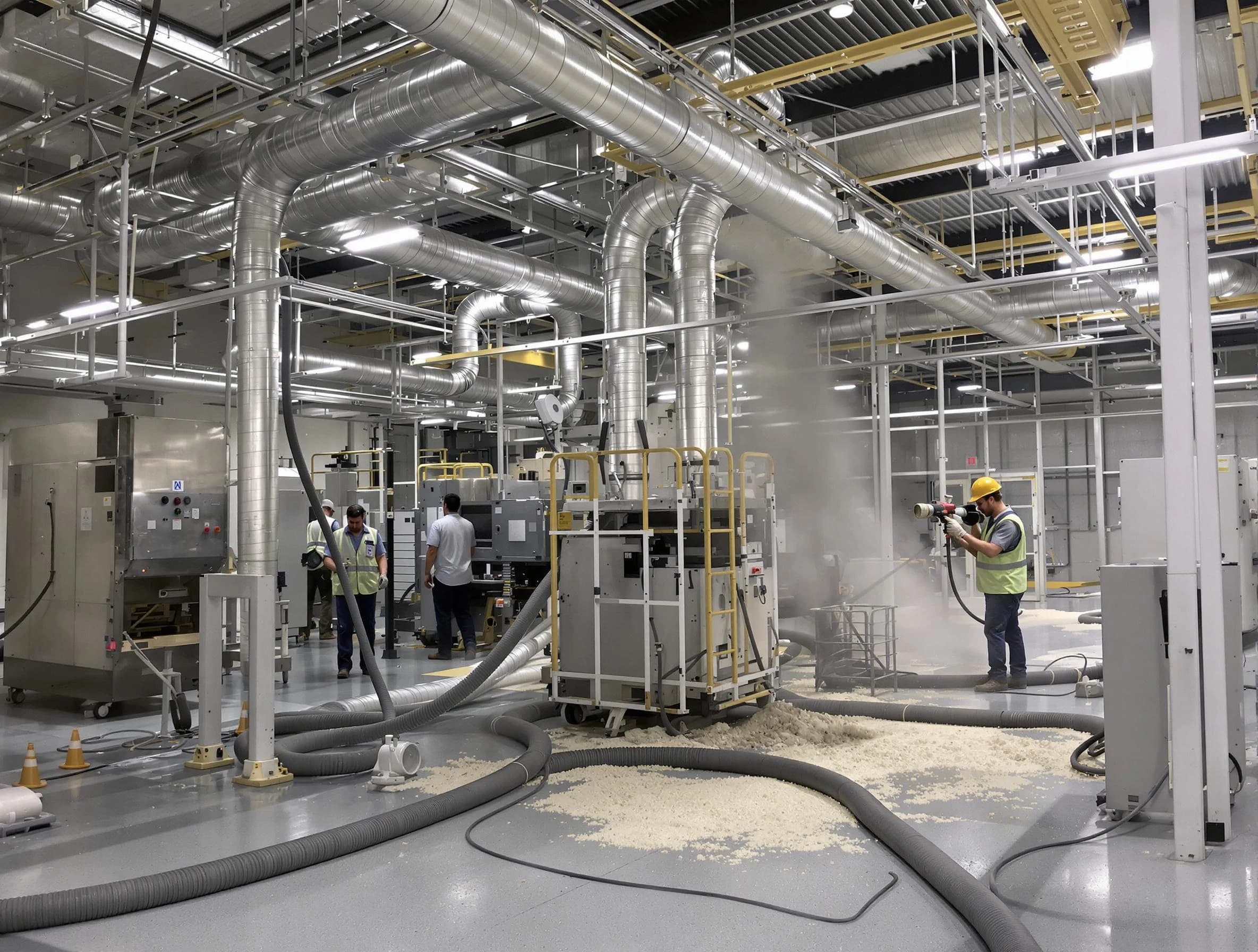 Heavy-duty industrial duct cleaning by Shackle Island Air Duct Cleaning in Shackle Island