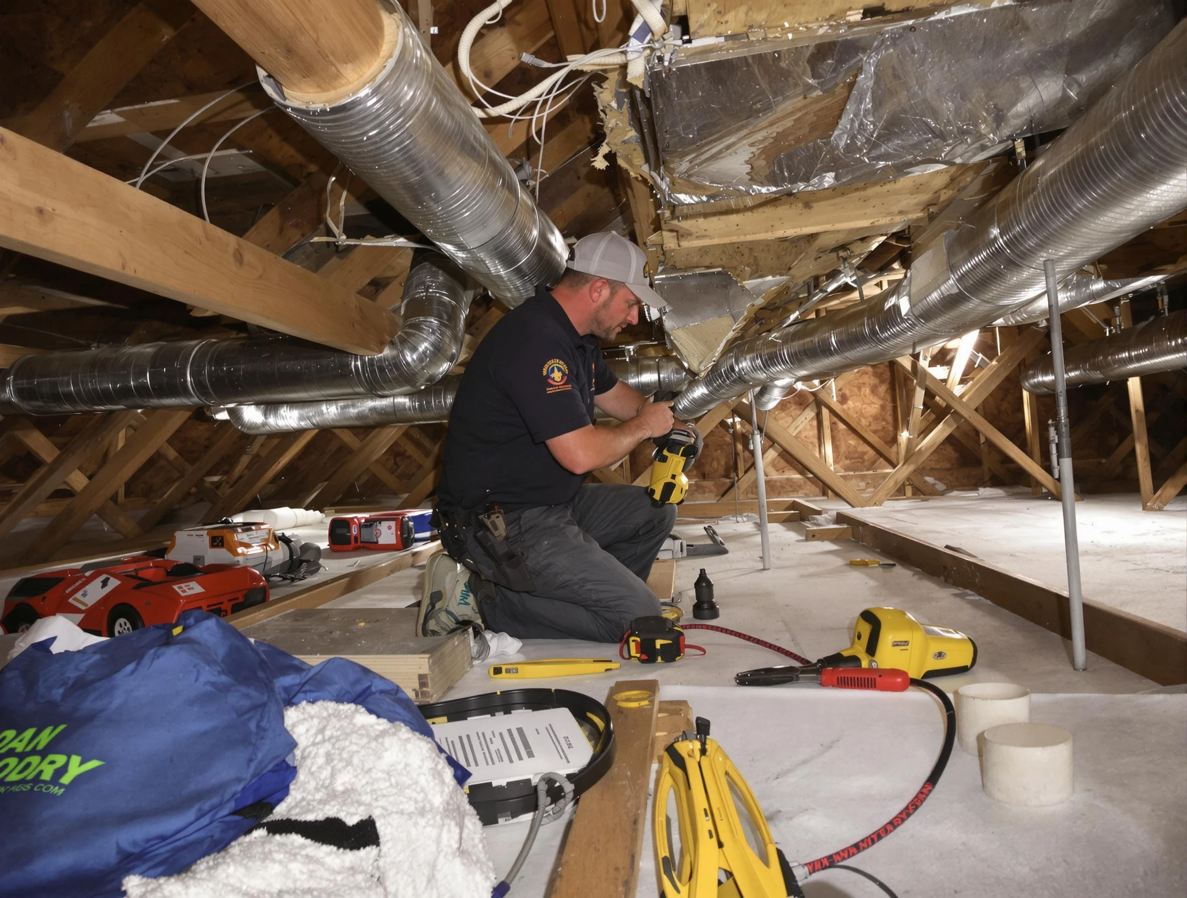 Professional air duct repair by Shackle Island Air Duct Cleaning in Shackle Island