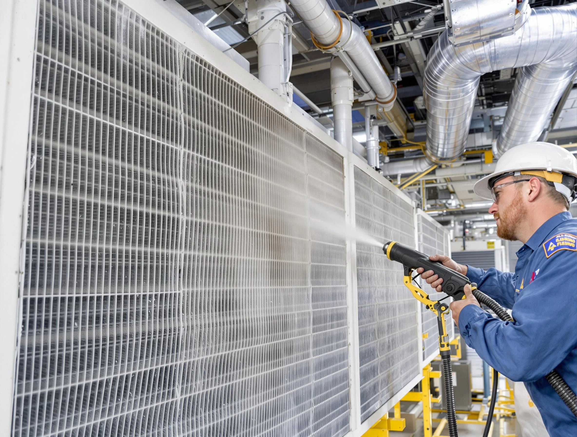 Professional commercial coil cleaning by Shackle Island Air Duct Cleaning in Shackle Island